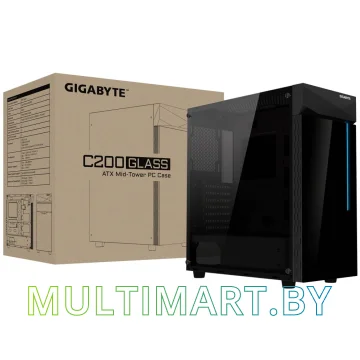 Корпус Gigabyte C200 Glass картинка 8